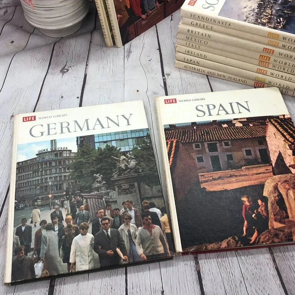 Time-Life books World Library vintage 1970s choice of title(s)